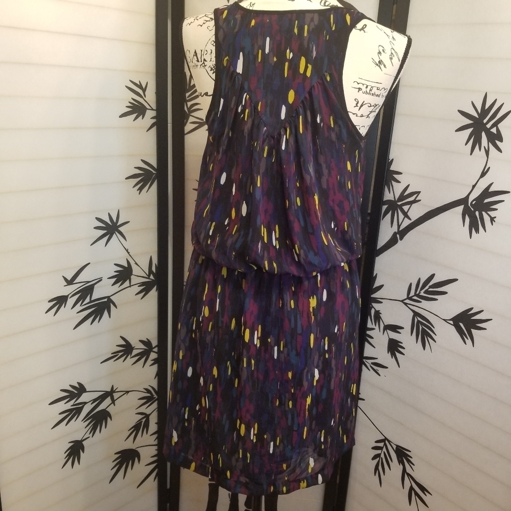 Anthropologie The Addison Story Sleeveless Printed Racerback Dress XS Boho - Picture 5 of 8